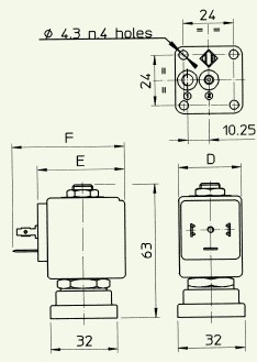 21A1KV15外型尺寸